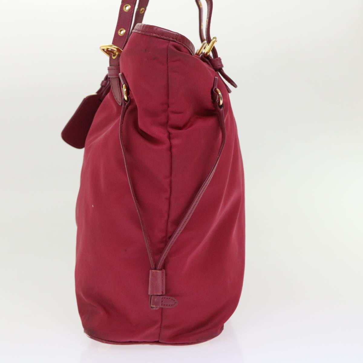 Prada Tote Bag Nylon Pink