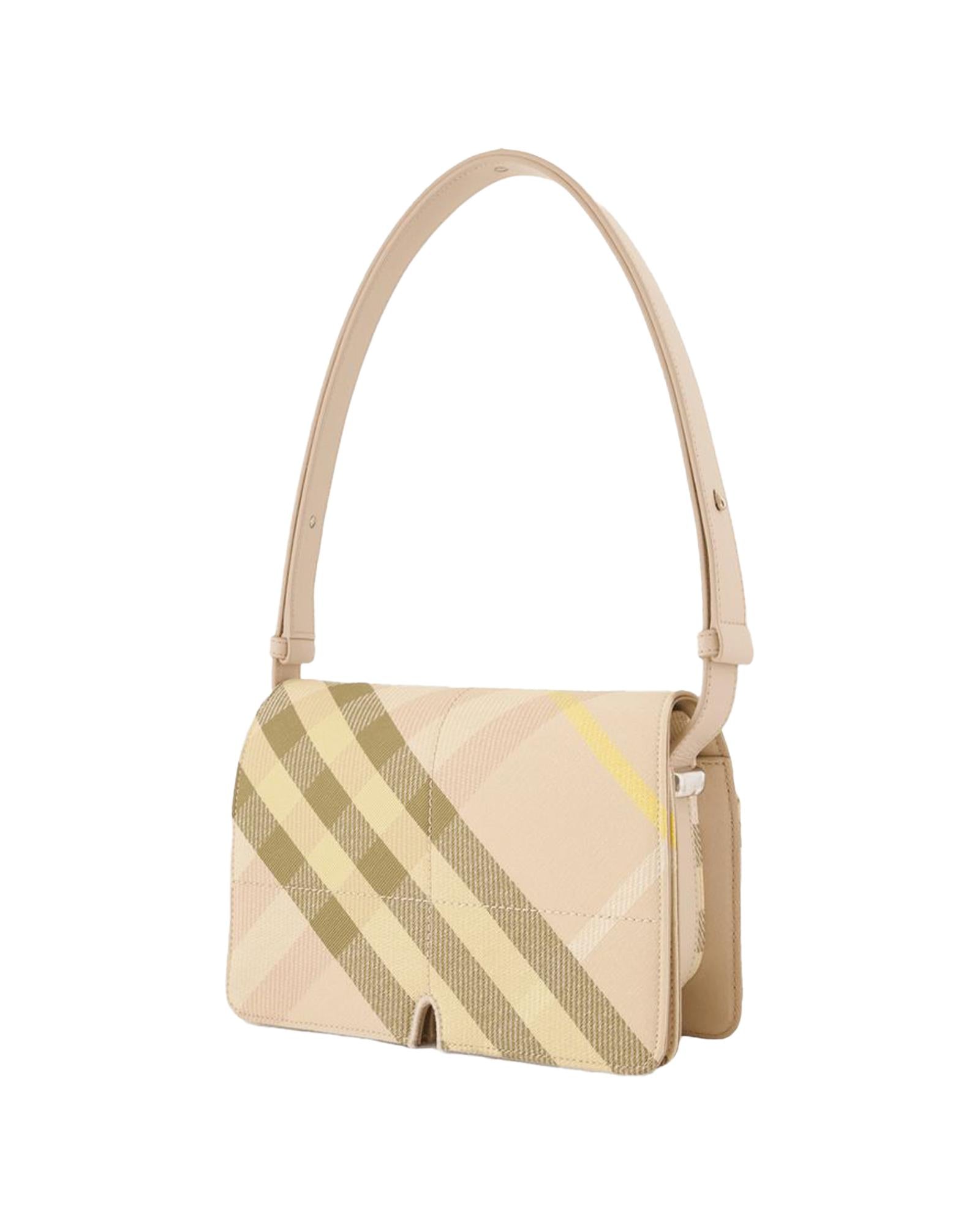 Burberry Check Plaid Shoulder Bag Women Pink | Pink