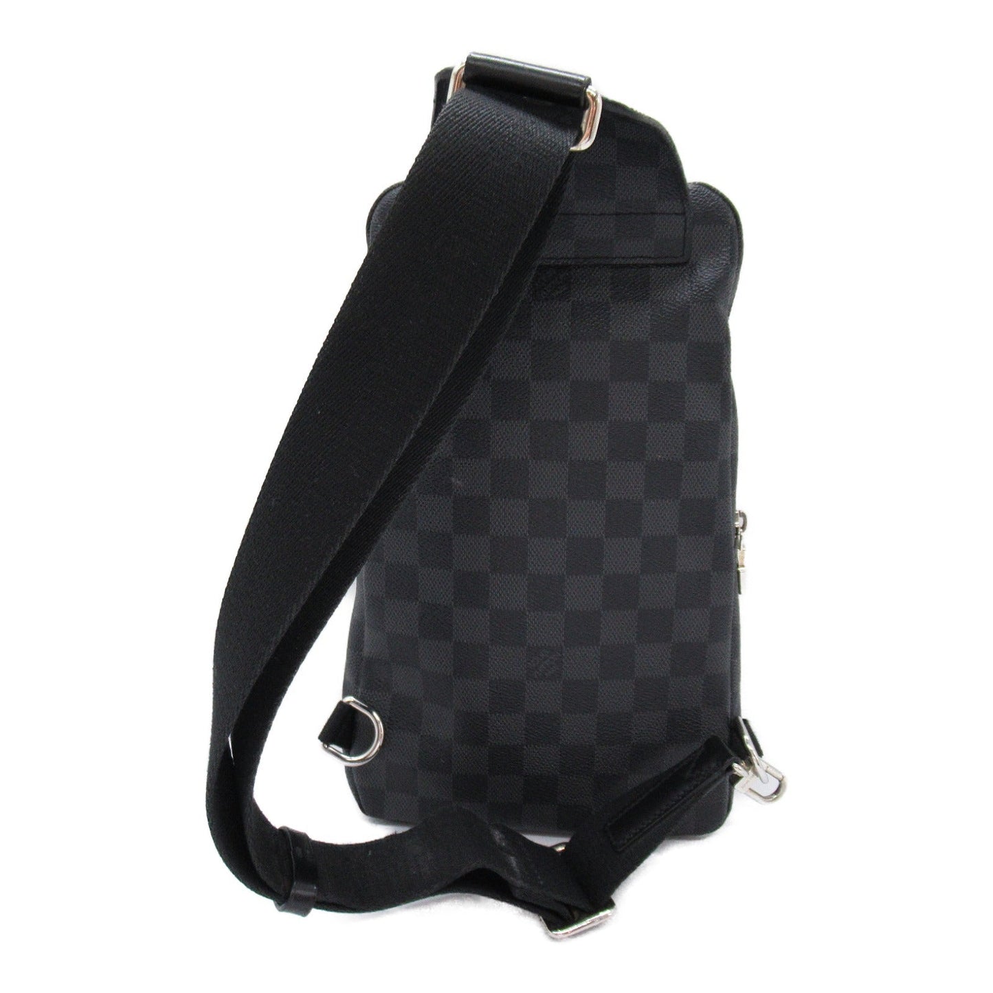 Louis Vuitton Avenue Sling Bag Shoulder Bag Shoulder Bag PVC Coated Canvas Damier Graphite Grey N41719