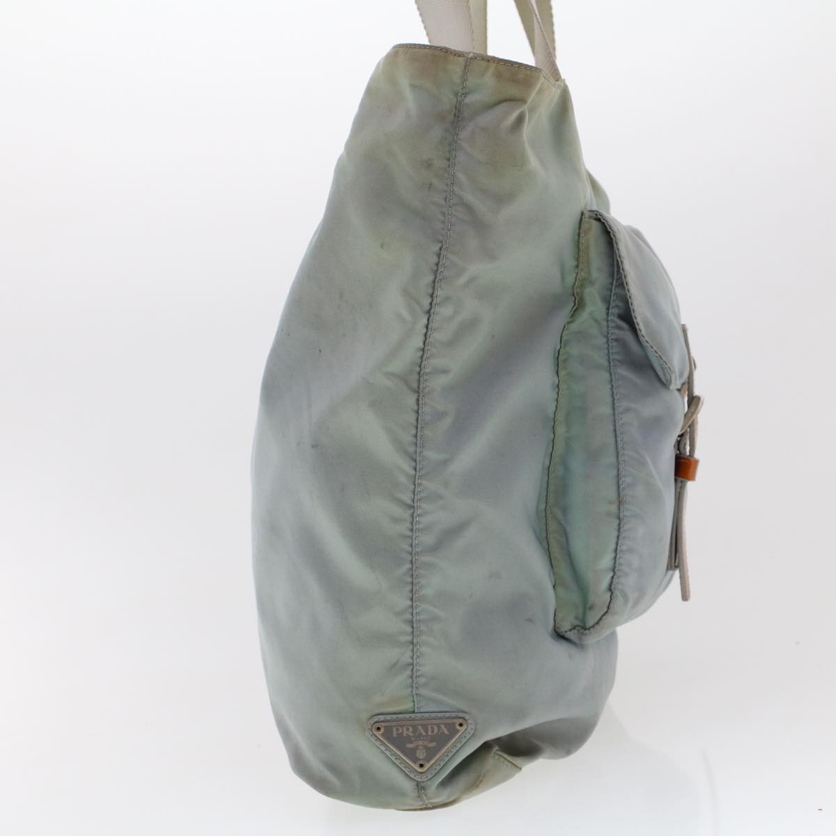 Prada Tote Bag Nylon Light Blue