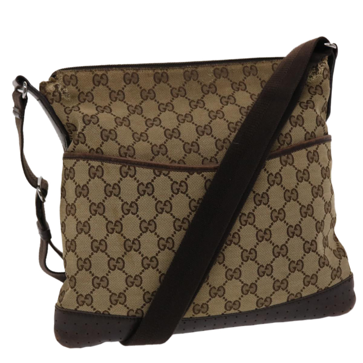 Gucci Canvas Shoulder Bag