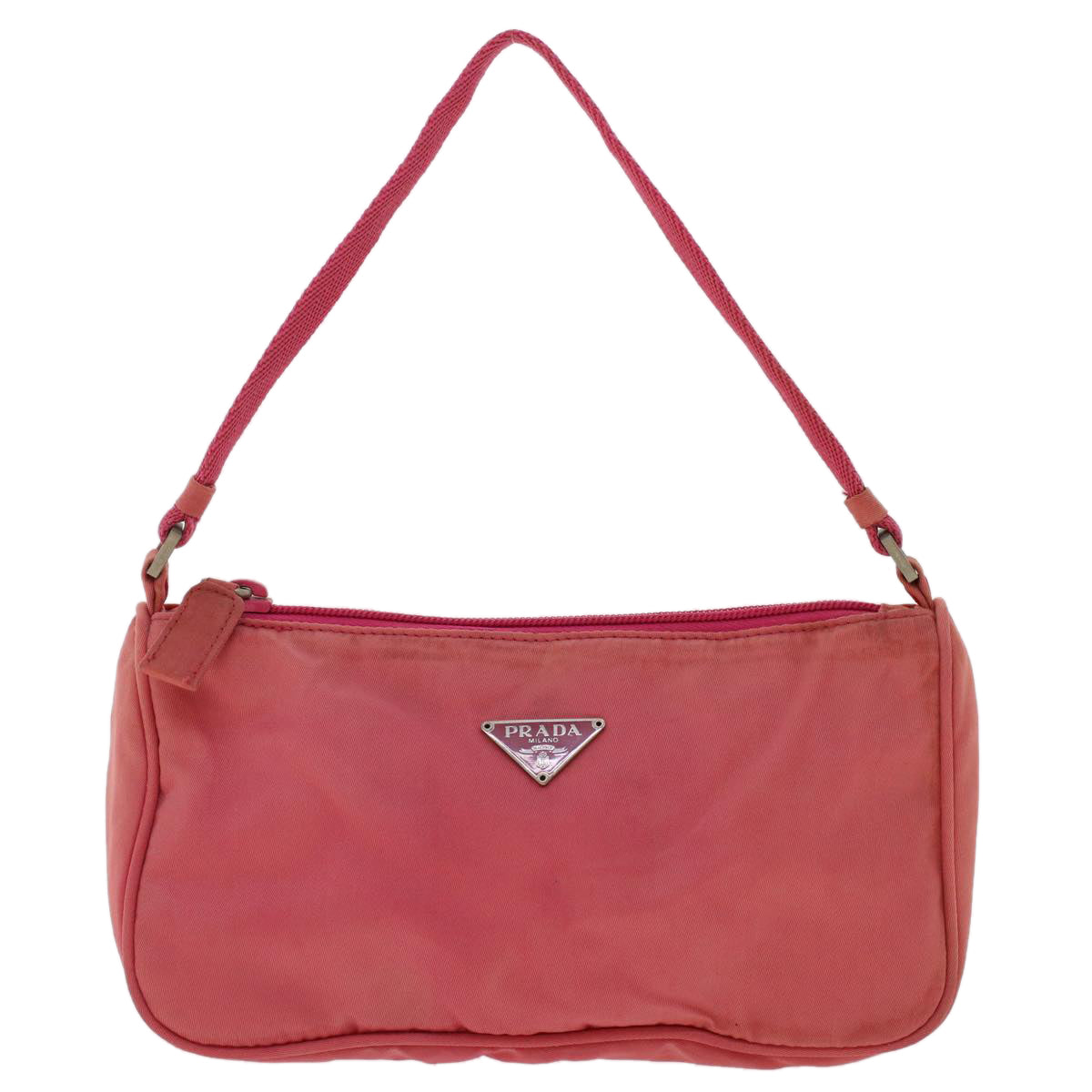 Prada Accessory Pouch Nylon Pink Luxury Handbag
