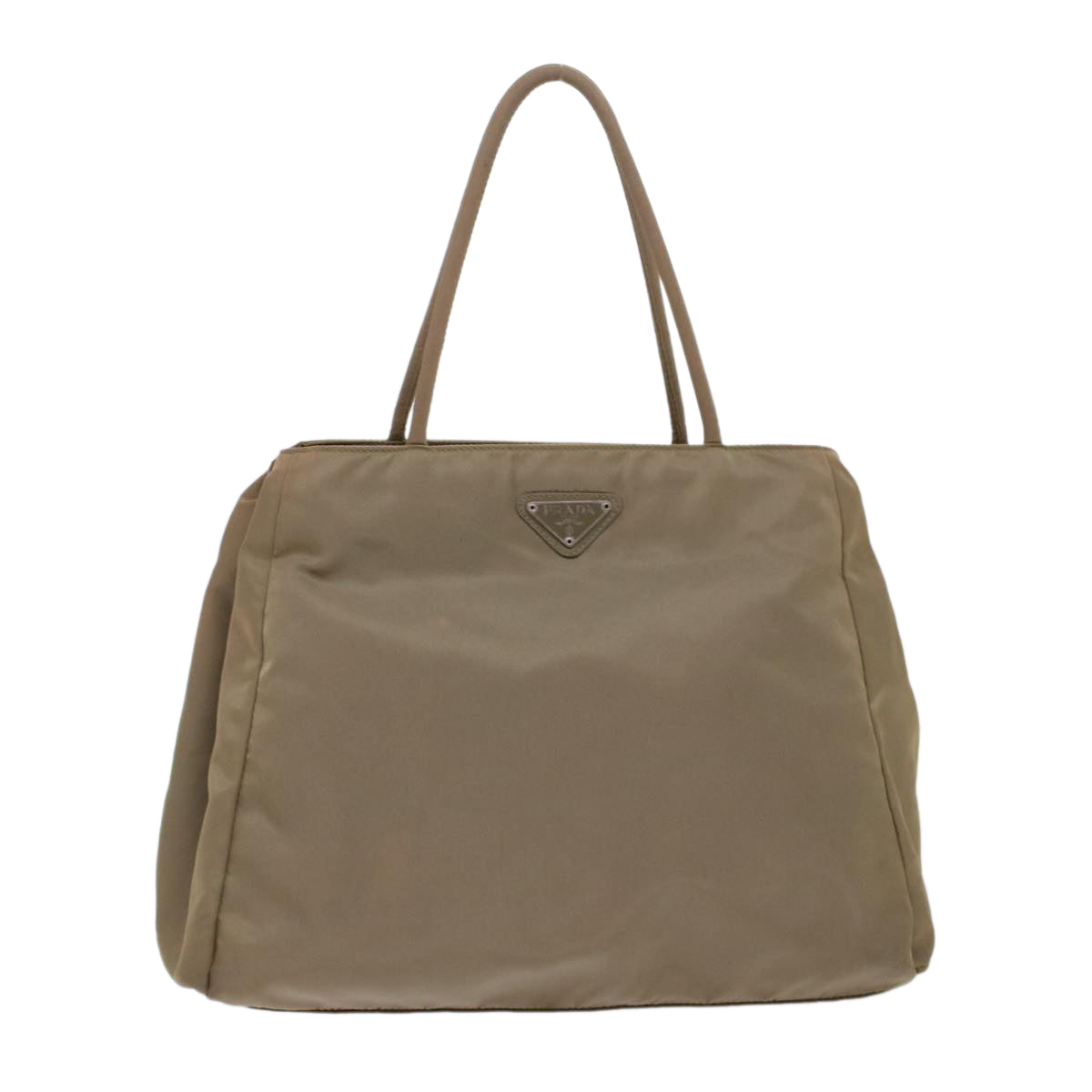 Prada Tote Bag Nylon Khaki