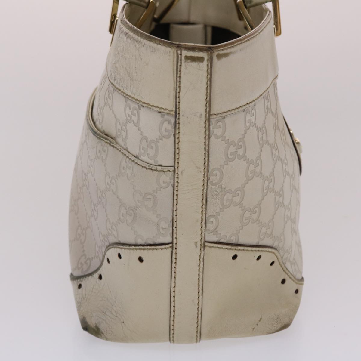 Gucci Leather Canvas Tote