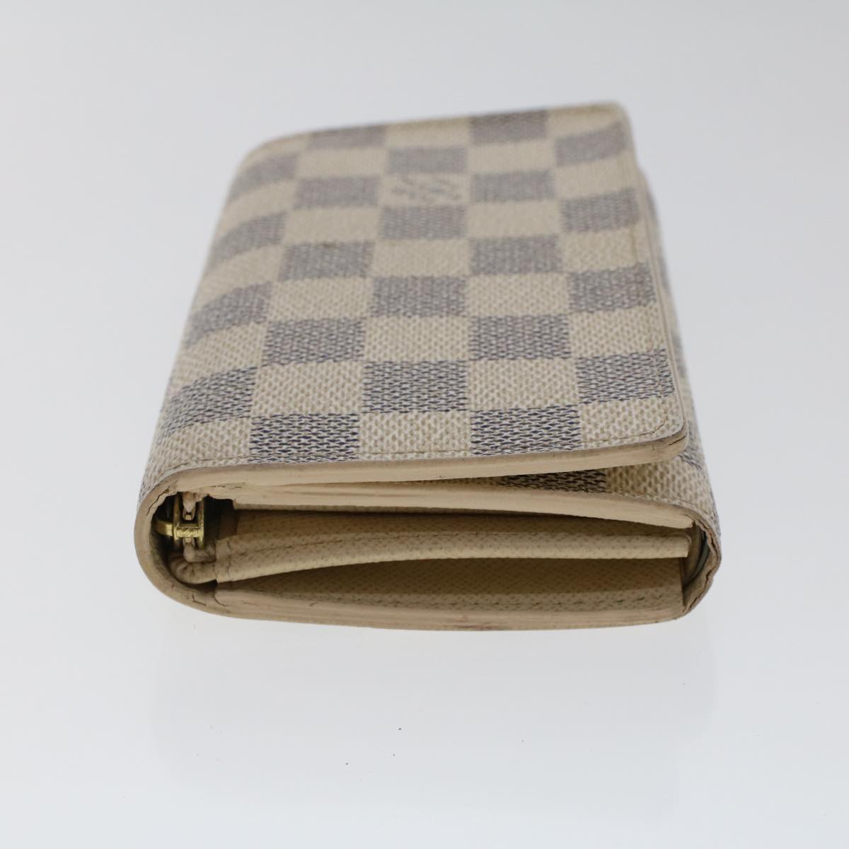 LOUIS VUITTON Damier Azur Portefeuille Tresol Wallet N61744 LV 49193