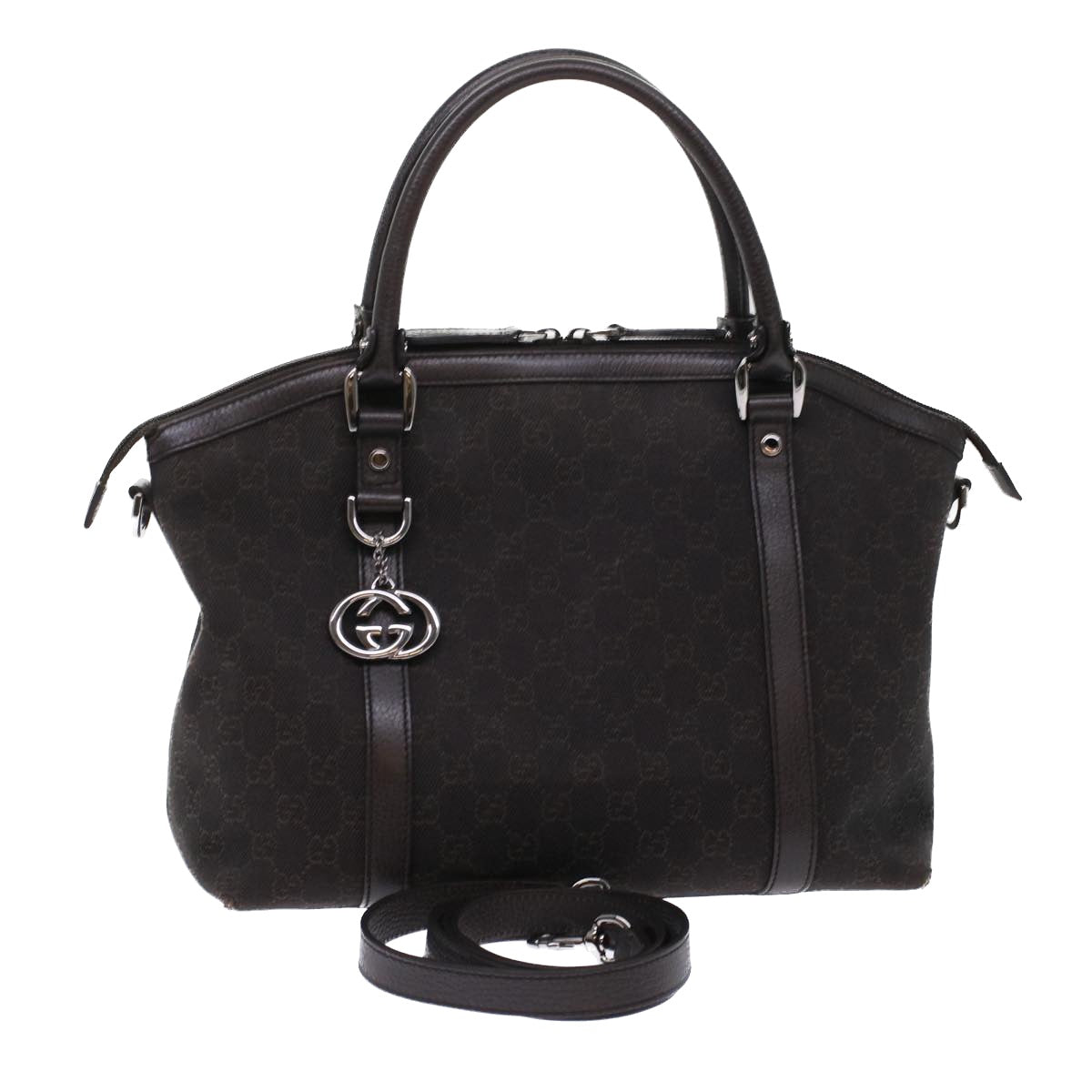 Gucci Canvas Shoulder Bag