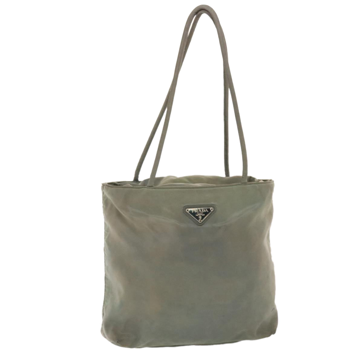 Prada Tote Bag Nylon Khaki