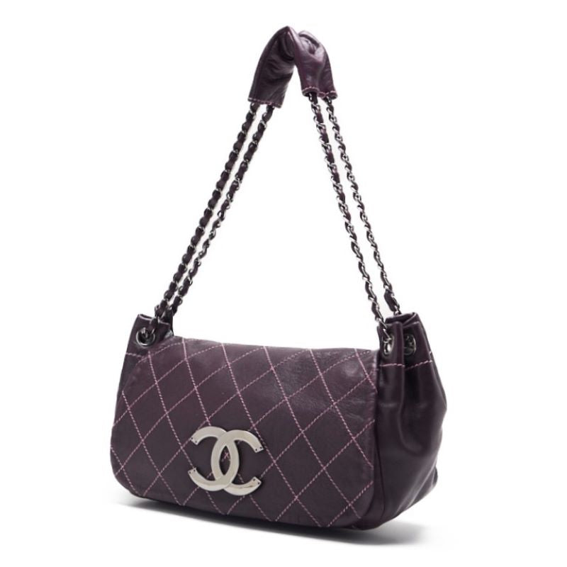 CHANEL CHANEL Wild Stitch Coco Chain Shoulder Pearl (Silver ) Shoulder Bag Mini Shoulder Bag Shoulder Bag Hybrid Delivery] Dutch Shark Online