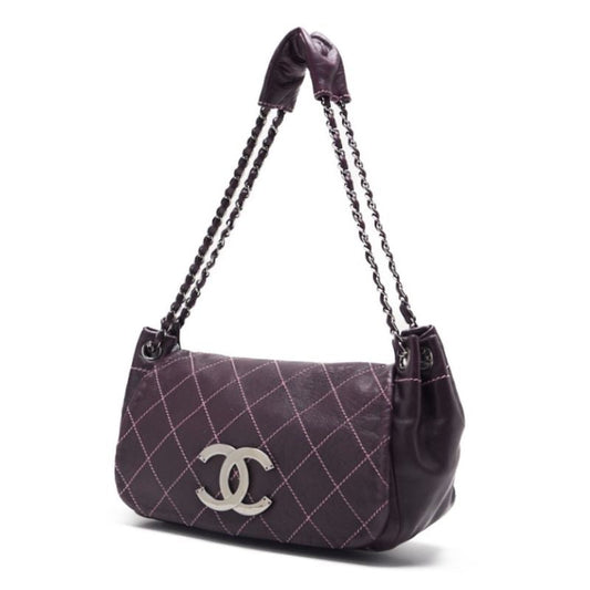 CHANEL CHANEL Wild Stitch Coco Chain Shoulder Pearl (Silver ) Shoulder Bag Mini Shoulder Bag Shoulder Bag Hybrid Delivery] Dutch Shark Online