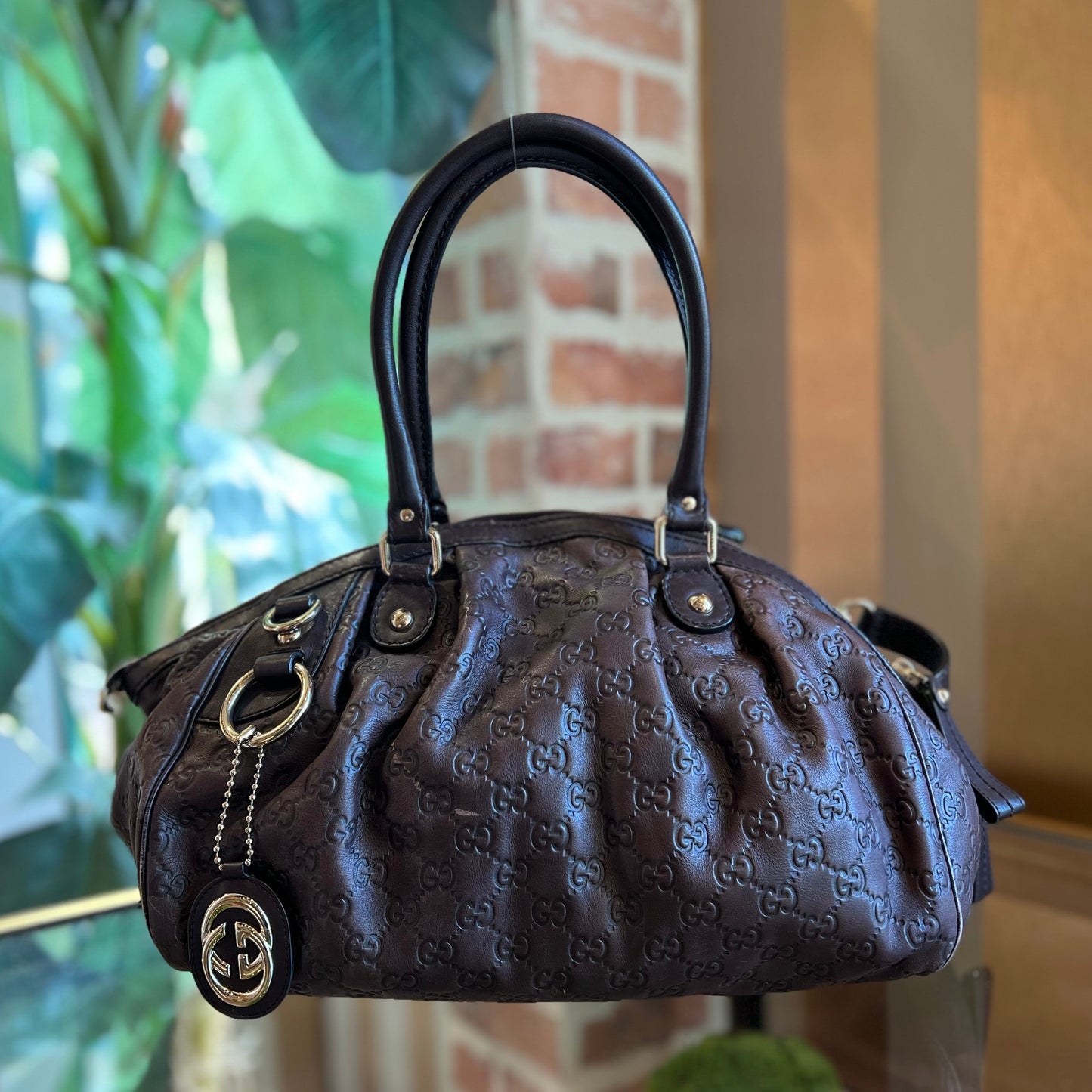 Gucci Leather Tote