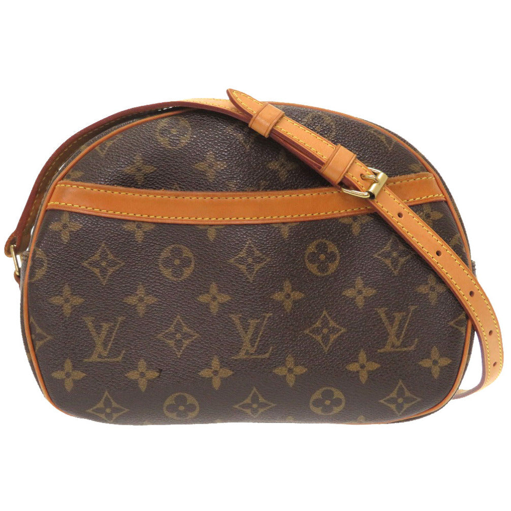 LOUIS VUITTON Shoulder Bag Monogram canvas Brown Monogram Blois Women