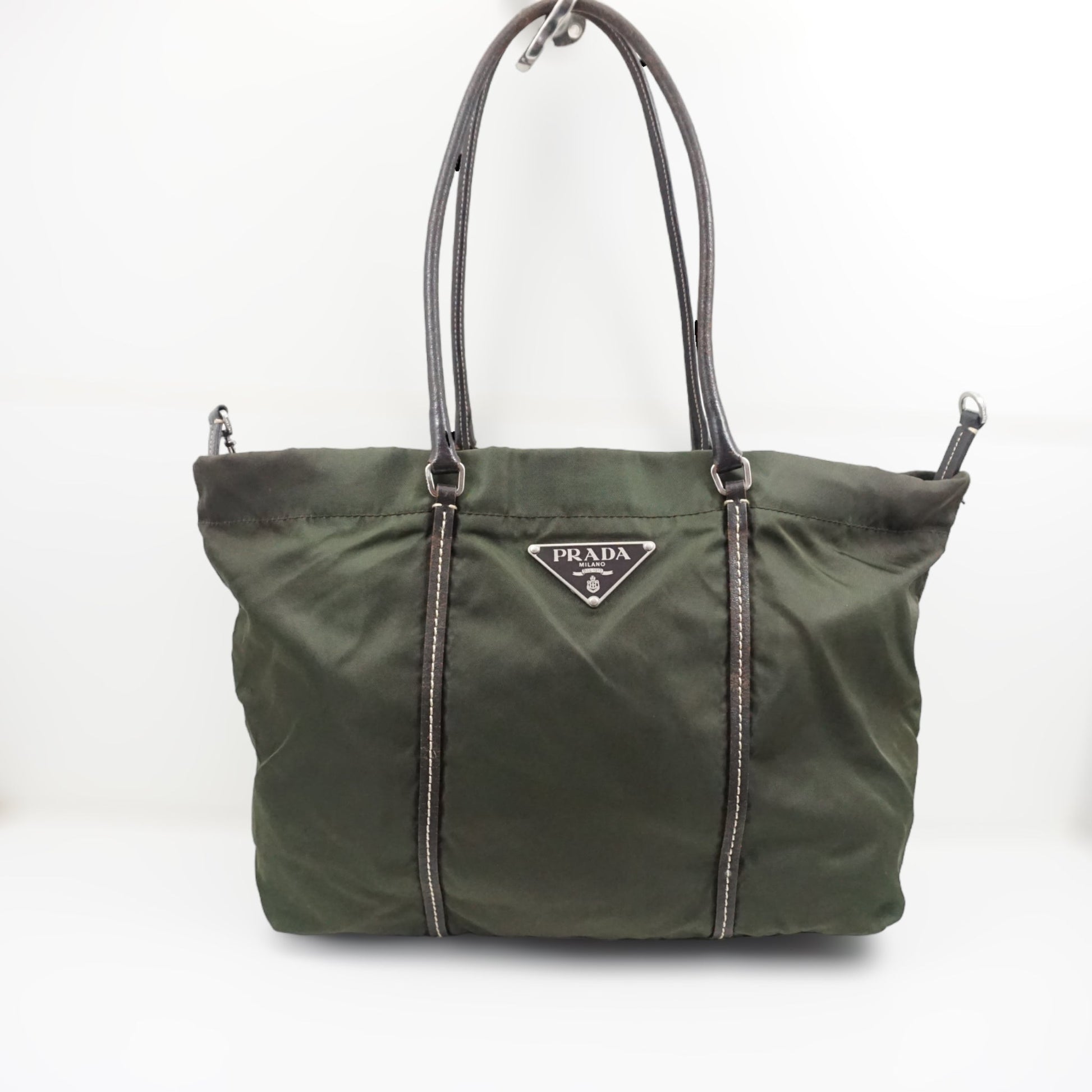 Prada Armygrøn Luxury Handbag