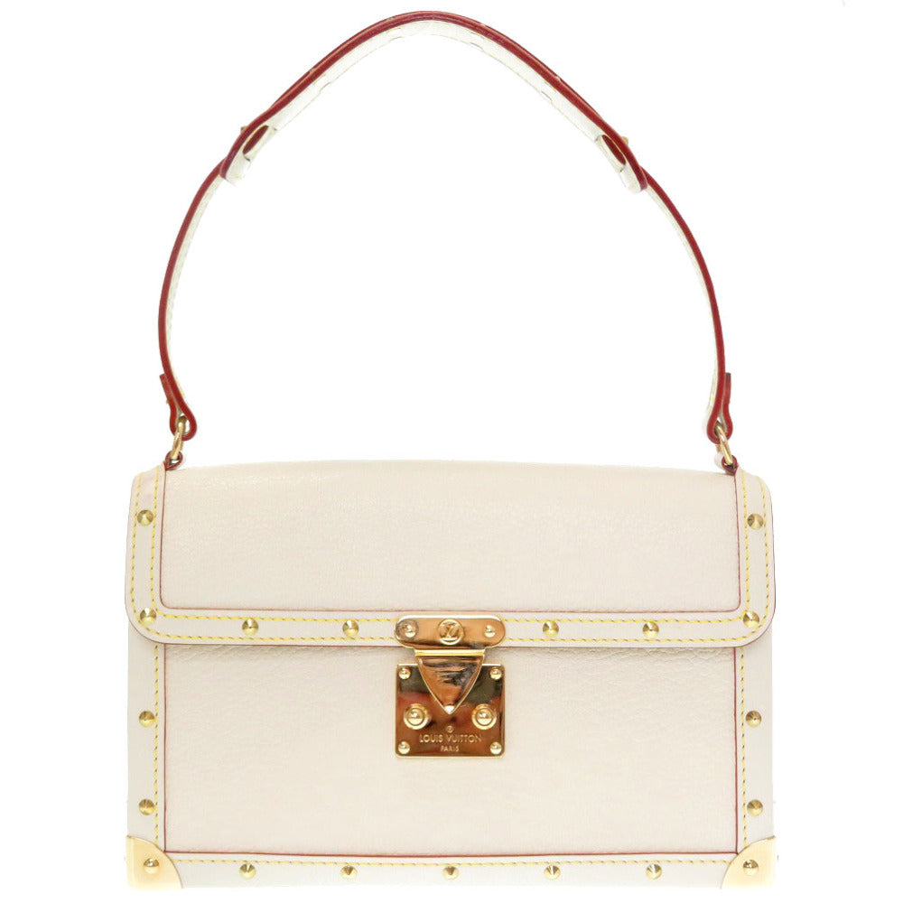 LOUIS VUITTON Handbag leather Bron Suhari Emerble Women