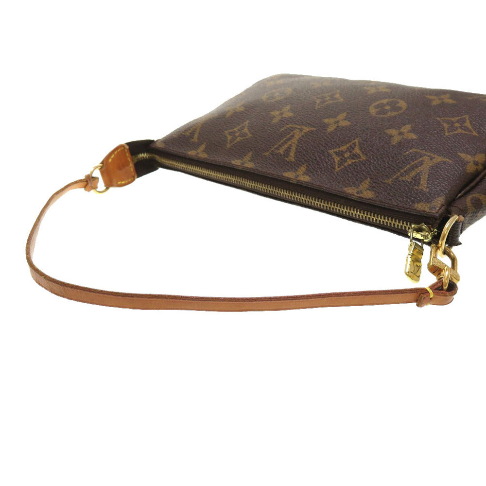 LOUIS VUITTON Pouch Monogram canvas Brown Monogram Pochette Accessory Pouch Women