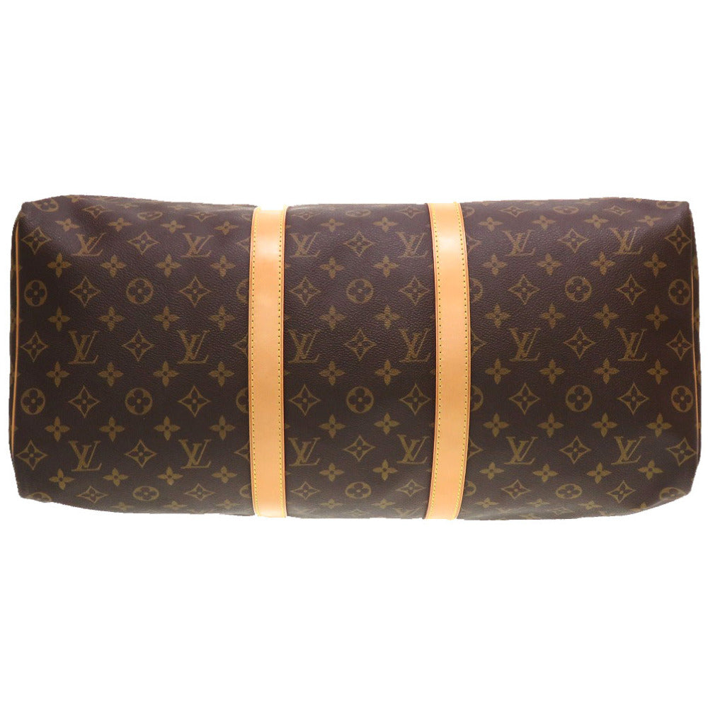 Luxury Women's Handbag | LOUIS VUITTON Boston Duffel bag Monogram canvas Brown Monogram Keepall 50 mens(Unisex)