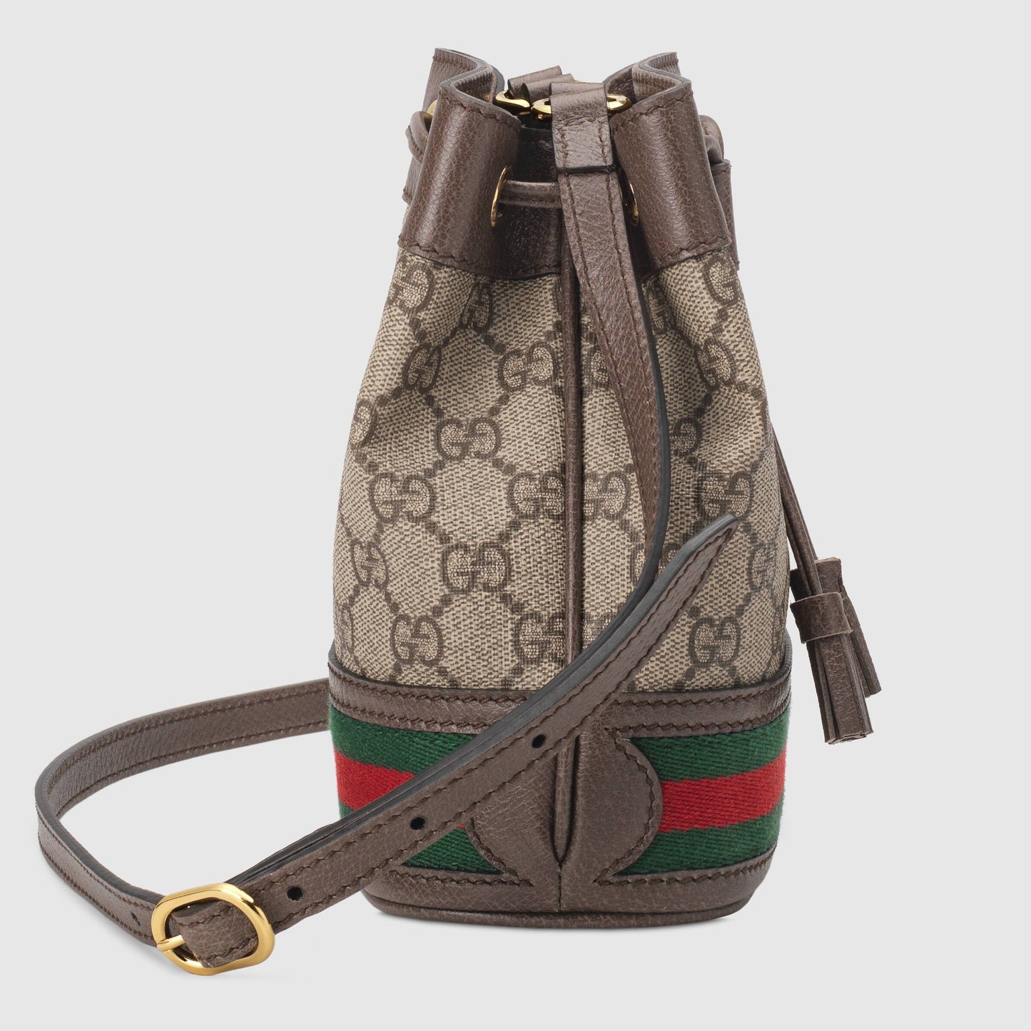 Gucci Monogram Leather Mini Crossbody