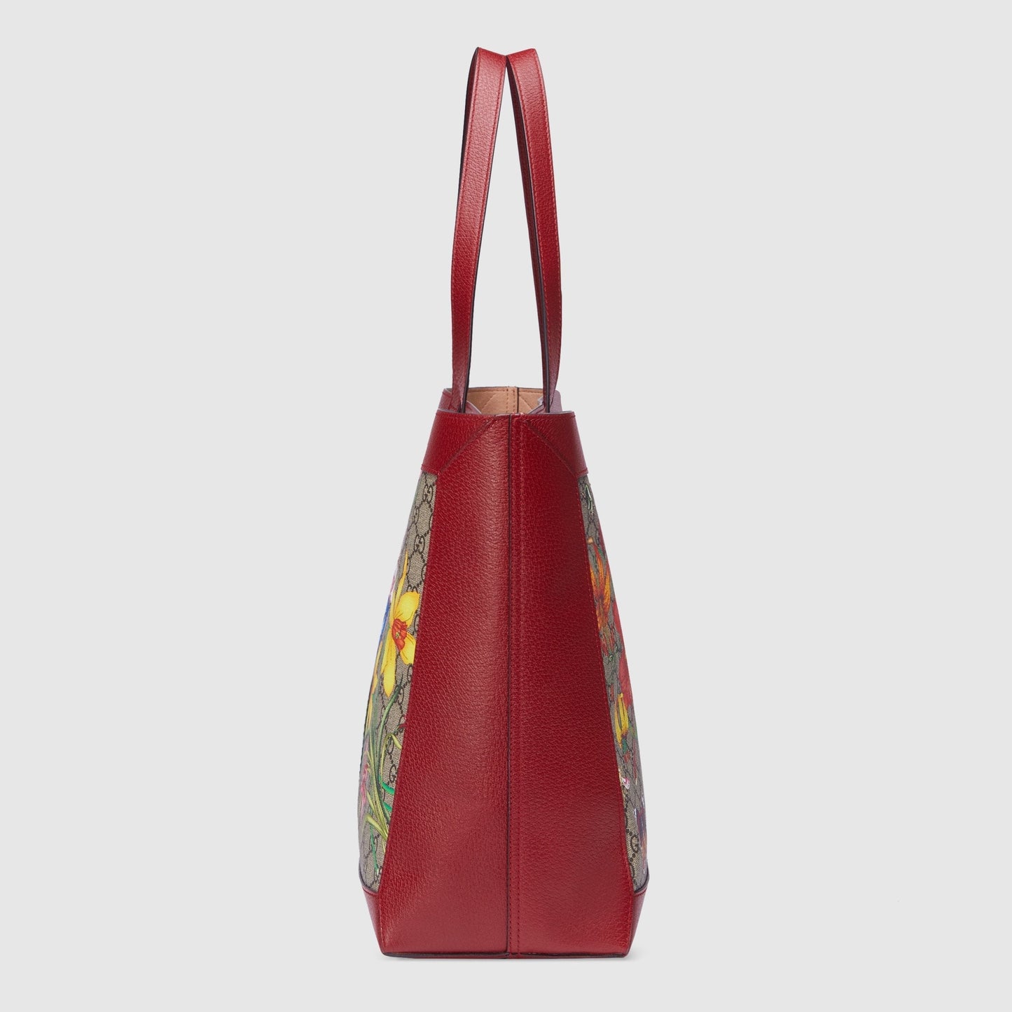 Gucci Monogram Leather Canvas Tote