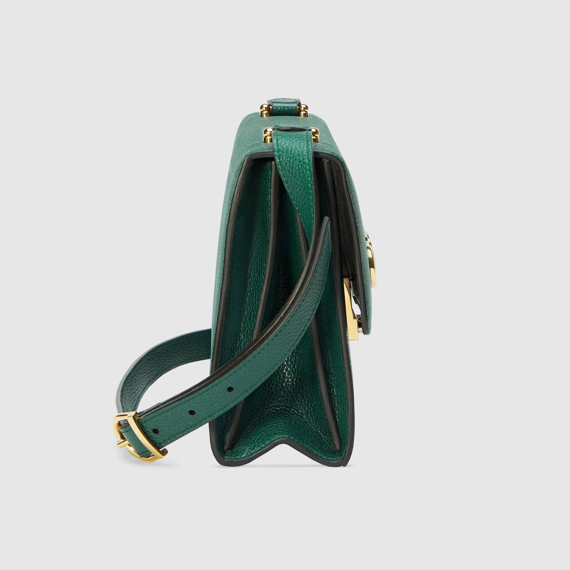 Gucci Monogram Chain Leather Crossbody