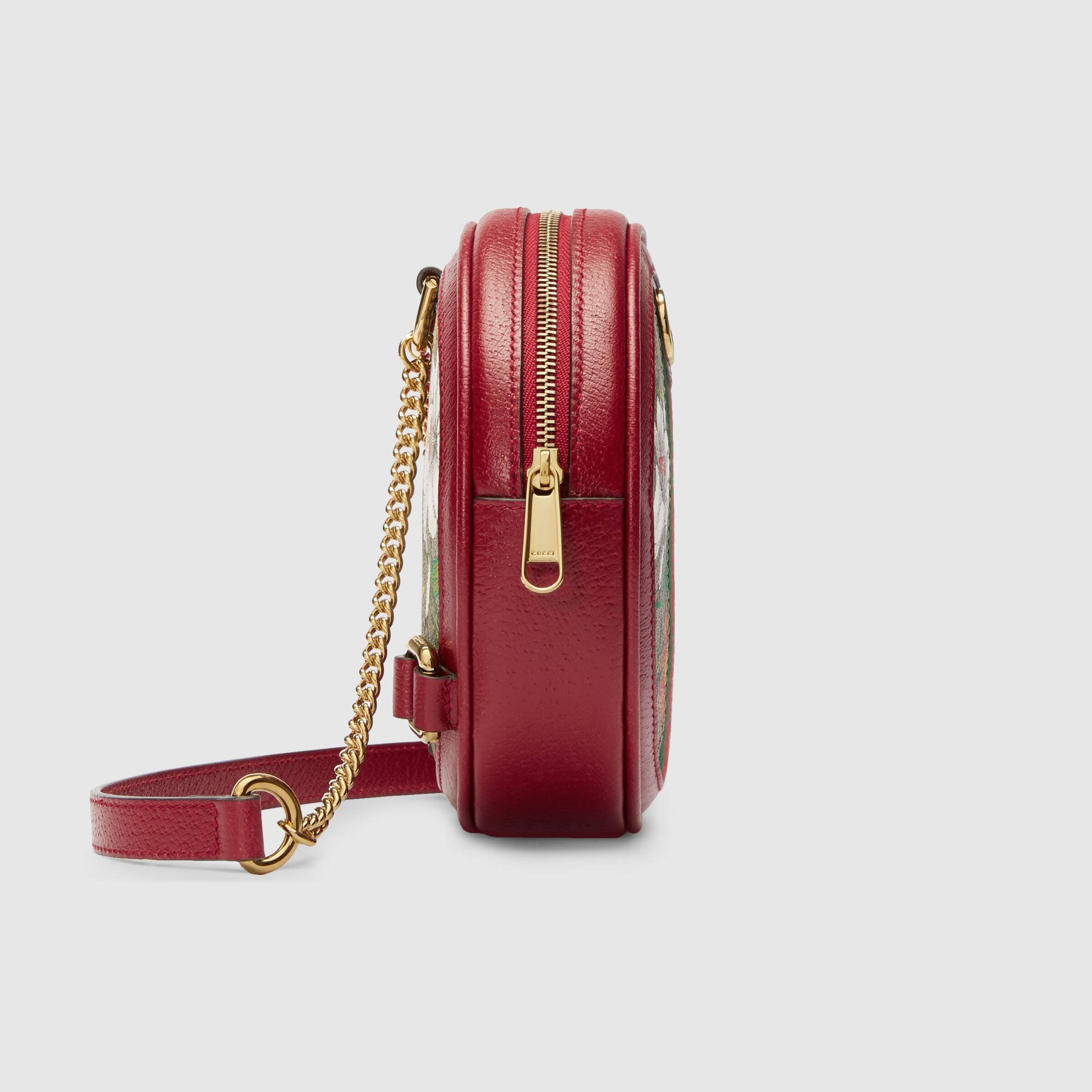 Gucci Monogram Chain Leather Crossbody