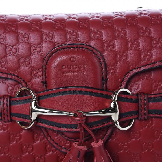 Gucci Monogram Chain Leather Crossbody