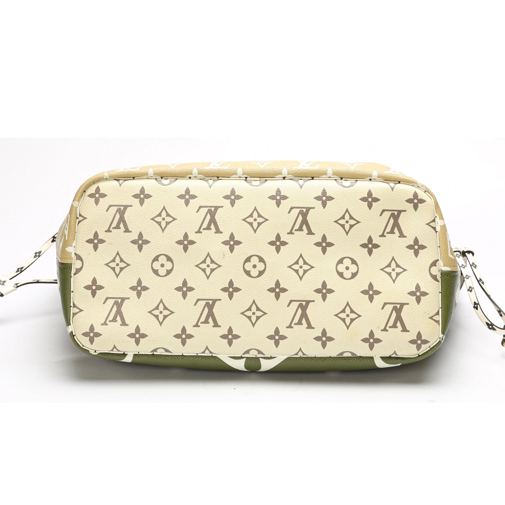 Louis Vuitton Olive Monogram Canvas Neverfull Bag