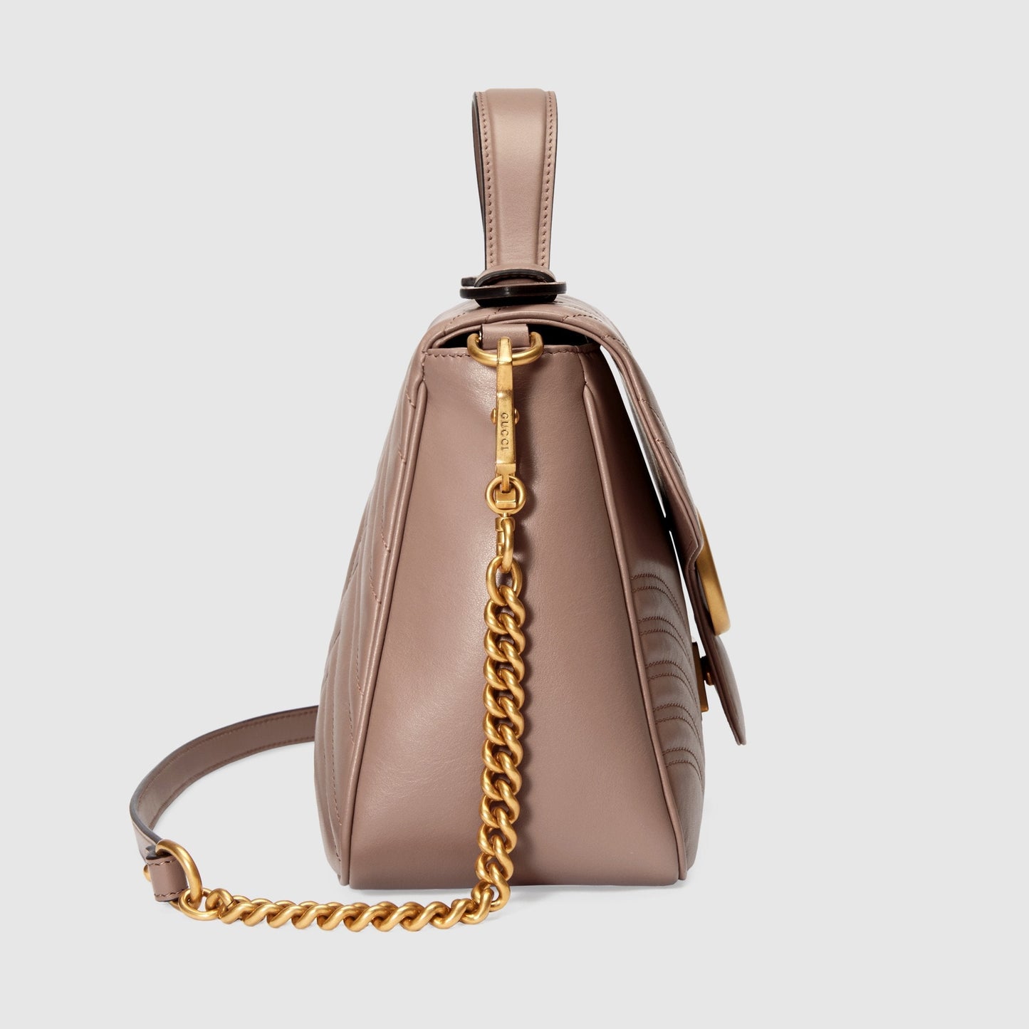 Gucci Monogram Chain Leather Crossbody