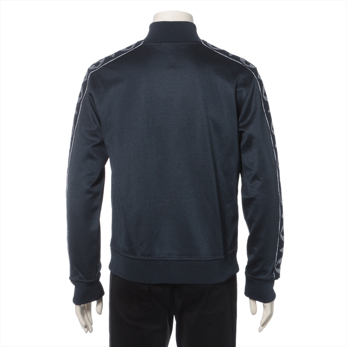 Louis Vuitton 24SS Cotton x Jacket XS Navy LV Flower Band Track Top Bronze RM241MQ Monogram