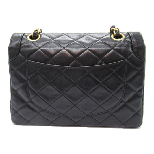 CHANEL CHANEL Limited Matrasse Chain Shoulder Bag Shoulder Bag Leather Black