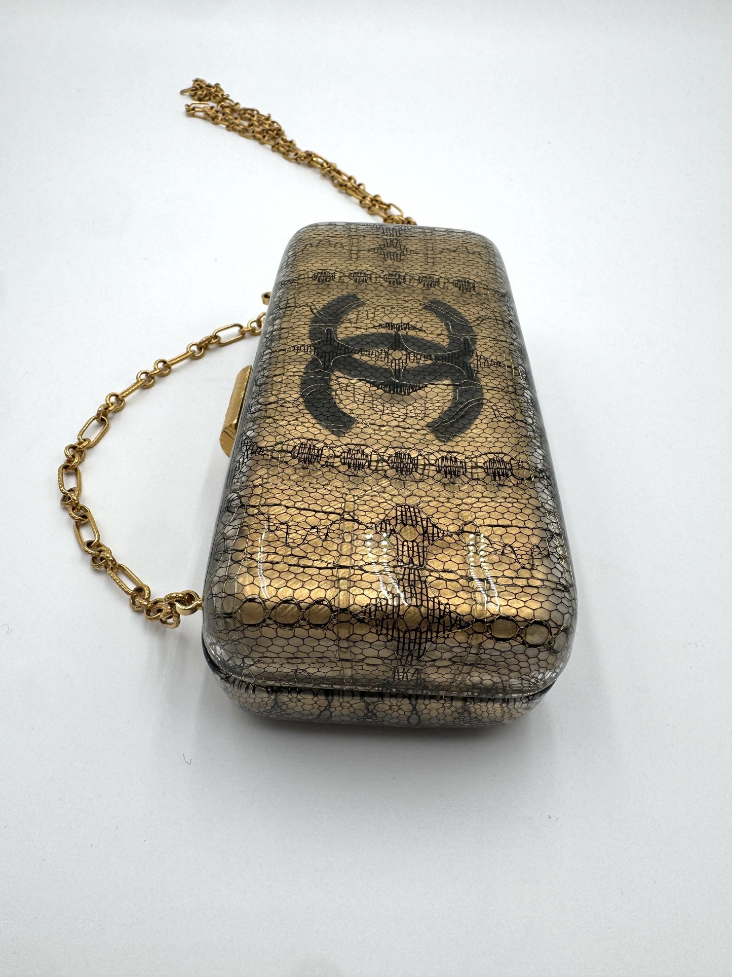 Chanel 2004-2005 Lace Gold MinaudiÃ¨re