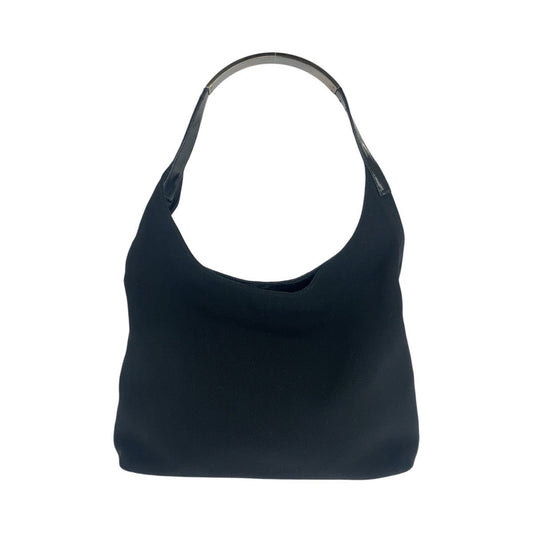 GUCCI Shoulder Bag 001 3297 Canvas, enamel Black SilverMetal Hobo Women