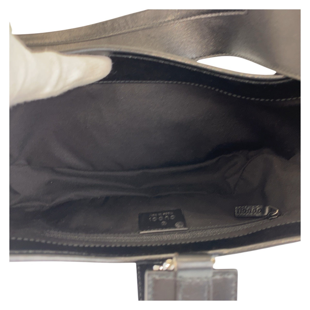 GUCCI Shoulder Bag 143747 leather Black black Women