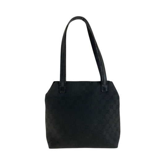 GUCCI Shoulder Bag 002 1076 GG canvas Black black Shoulder Bag Women