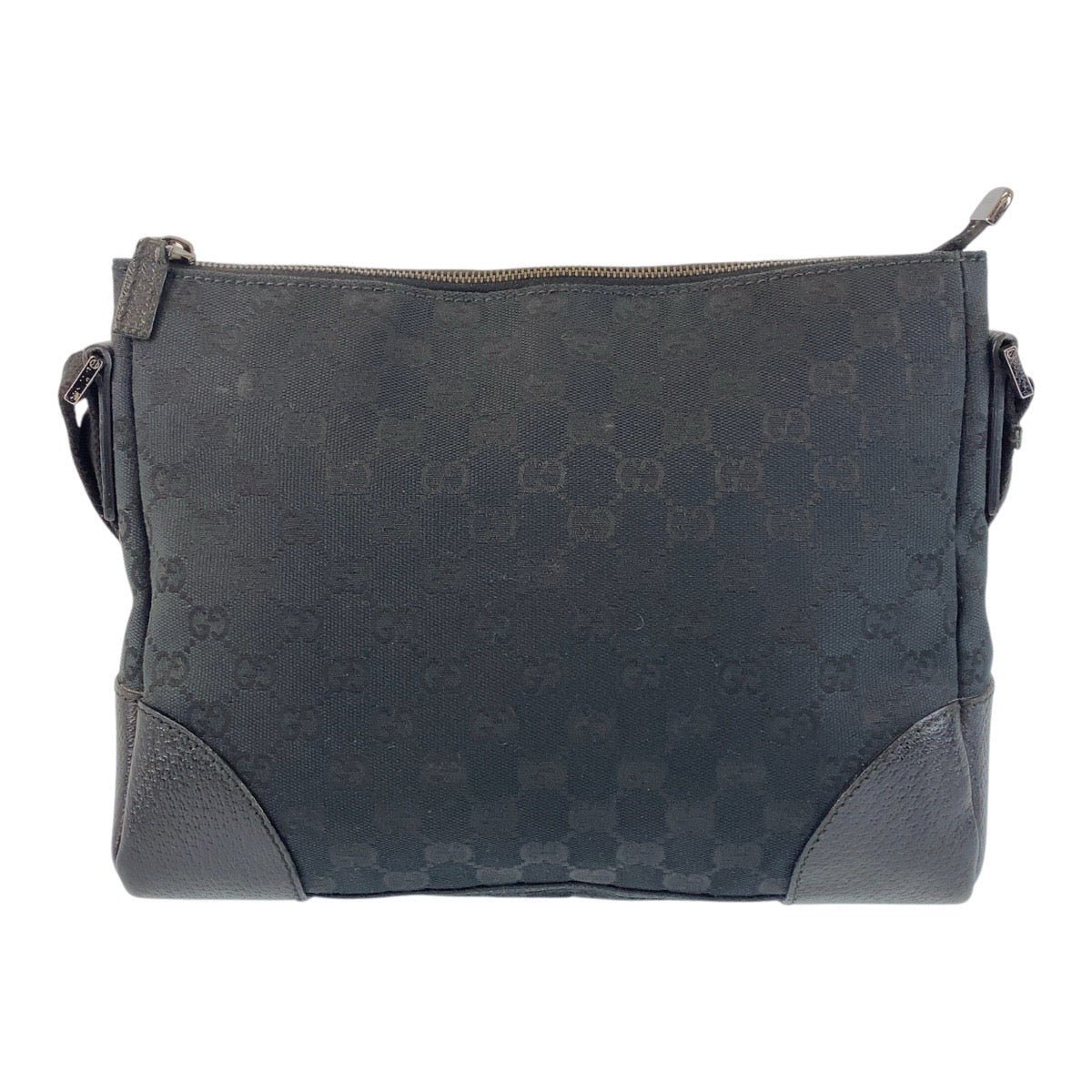 GUCCI Shoulder Bag 114273 GG canvas, leather Black black Shoulder Bag Messenger bag Women