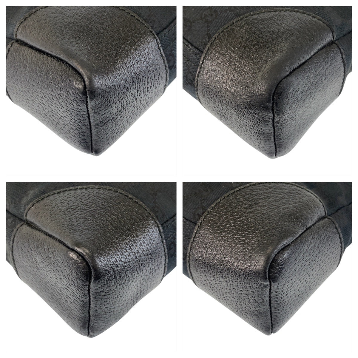 GUCCI Shoulder Bag 114273 GG canvas, leather Black black Shoulder Bag Messenger bag Women