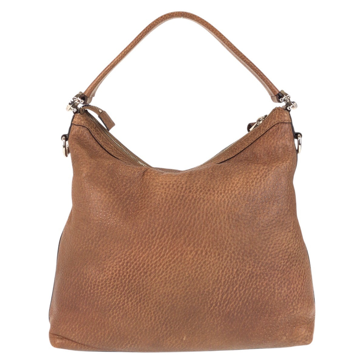 GUCCI Shoulder Bag 326514 leather Brown Shoulder Bag 2way Interlocking Hobo Women