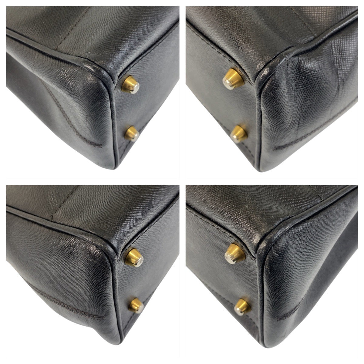 Prada Leather/Crocodile 2way Handbag