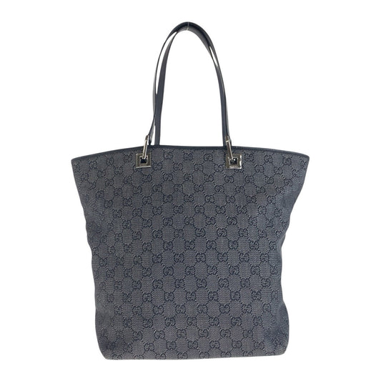 GUCCI Tote Bag 31243 GG canvas black