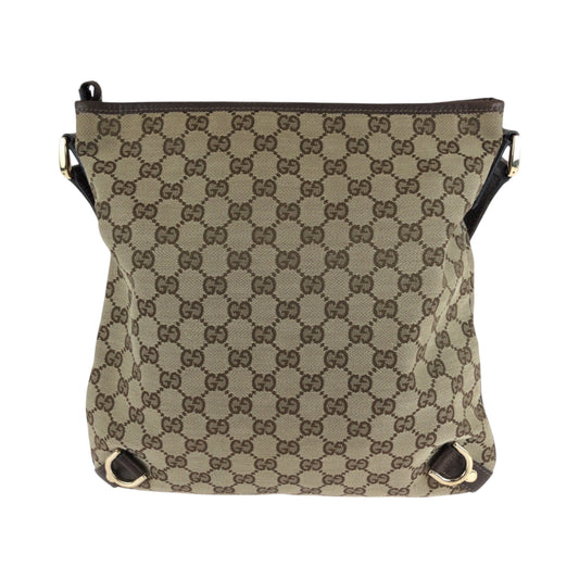 GUCCI Shoulder Bag 131326 GG canvas Brown Shoulder Bag pochette Abbey Women
