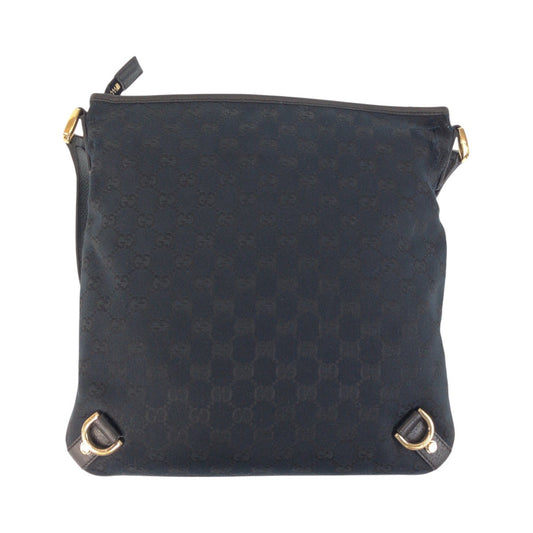 GUCCI Shoulder Bag 131326 GG canvas, leather black Shoulder Bag Messenger bag Abbey Women