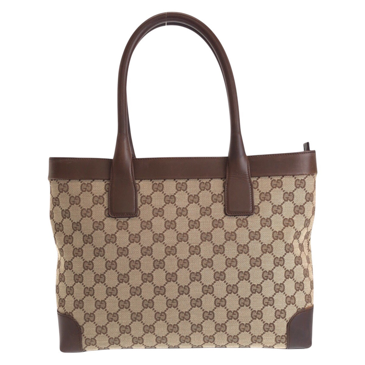 GUCCI Tote Bag 33890 GG canvas, leather Brown beige Tote Bag Shoulder Bag Women