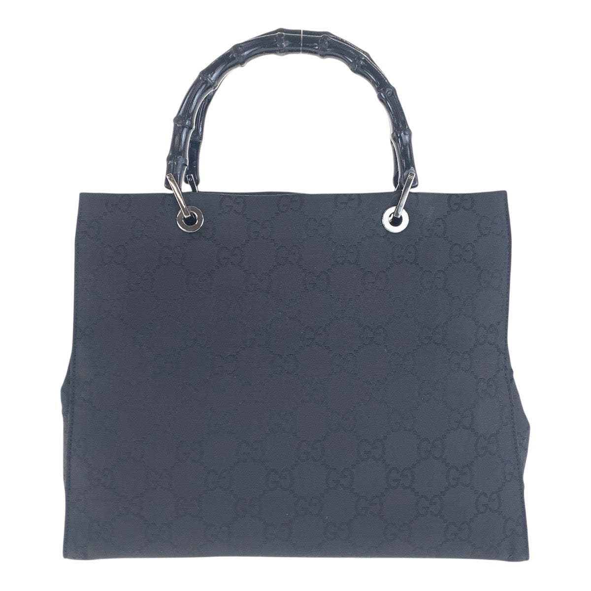 Gucci GG Canvas Bamboo Tote Bag 002 1010