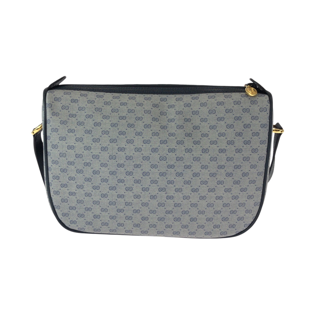 GUCCI Shoulder Bag 89 02 077 GG Supreme Canvas gray Shoulder Bag pochette Old Gucci Women