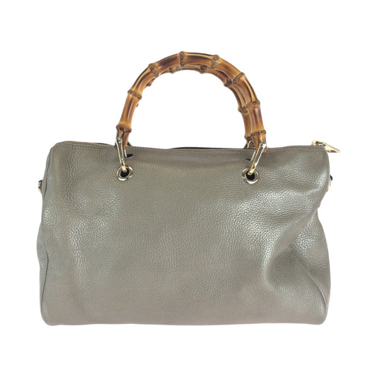 GUCCI Shoulder Bag 353124 leather gold Shoulder Bag Handbag 2way Bamboo Women