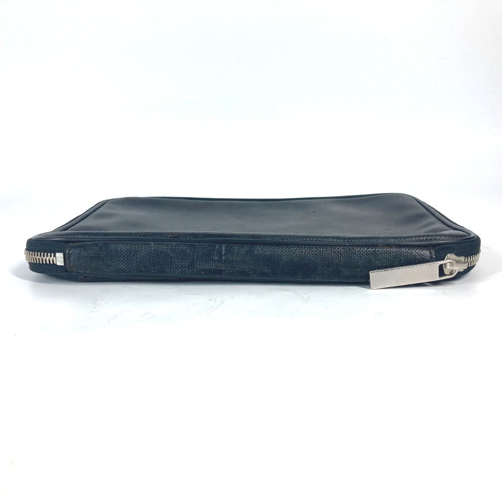 Dior Pouch PVC black logo Trotter mens