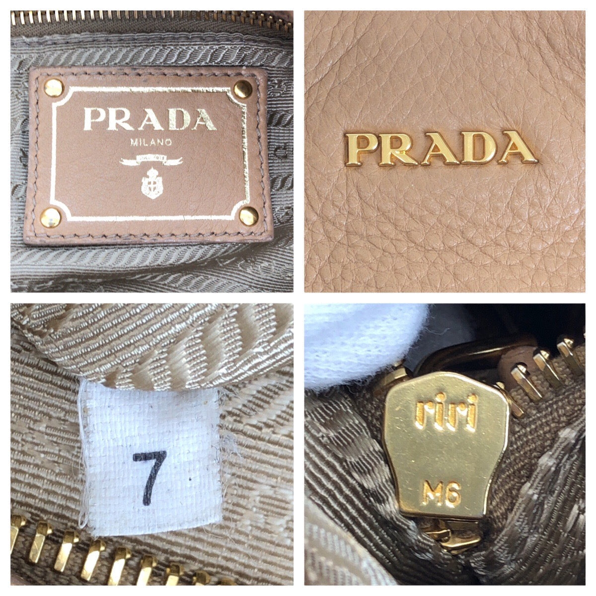 Prada Leather Shoulder Bag