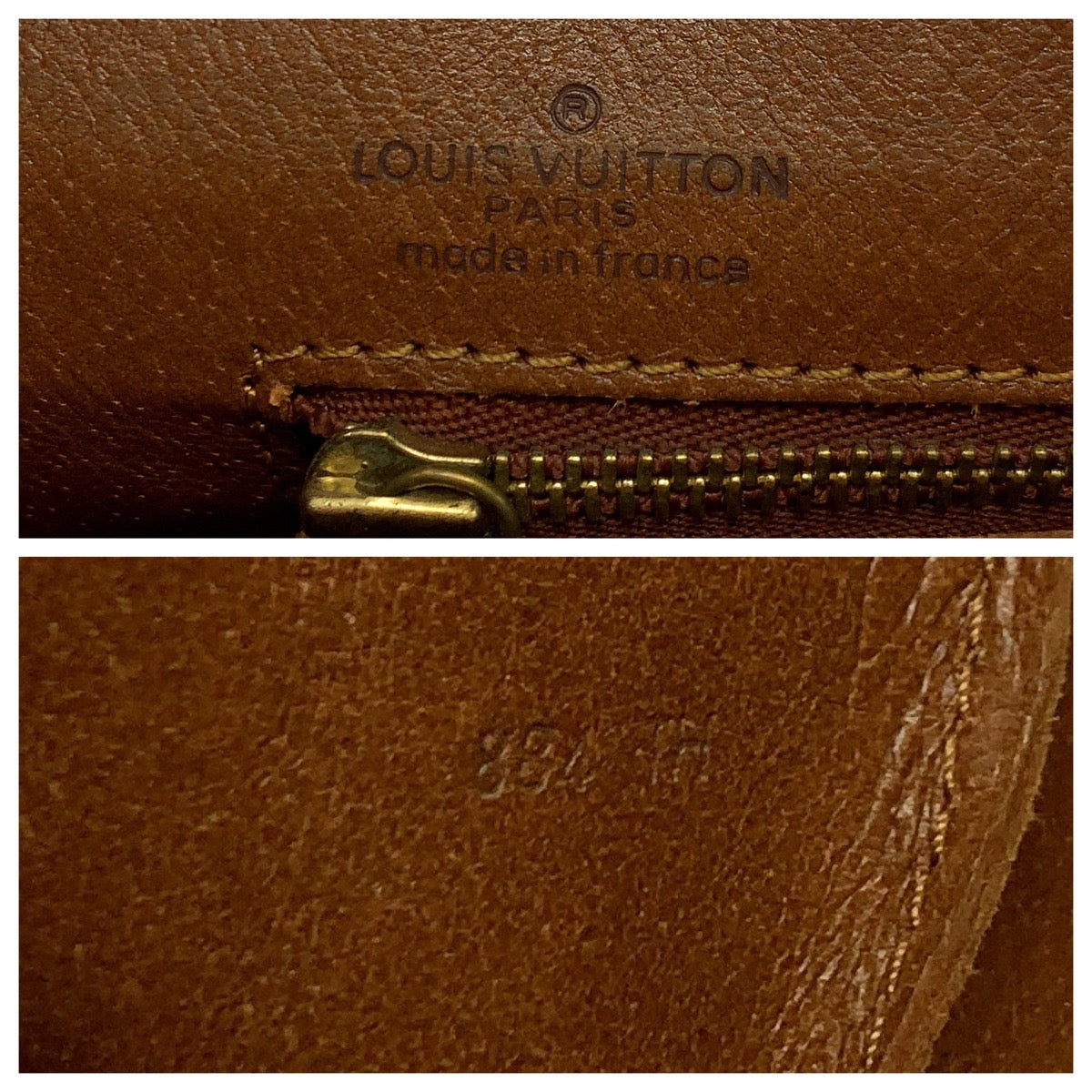 LOUIS VUITTON Tote Bag PVC Brown Gold Metal Tote Bag Shoulder Bag Monogram Weekend PM Women(Unisex)