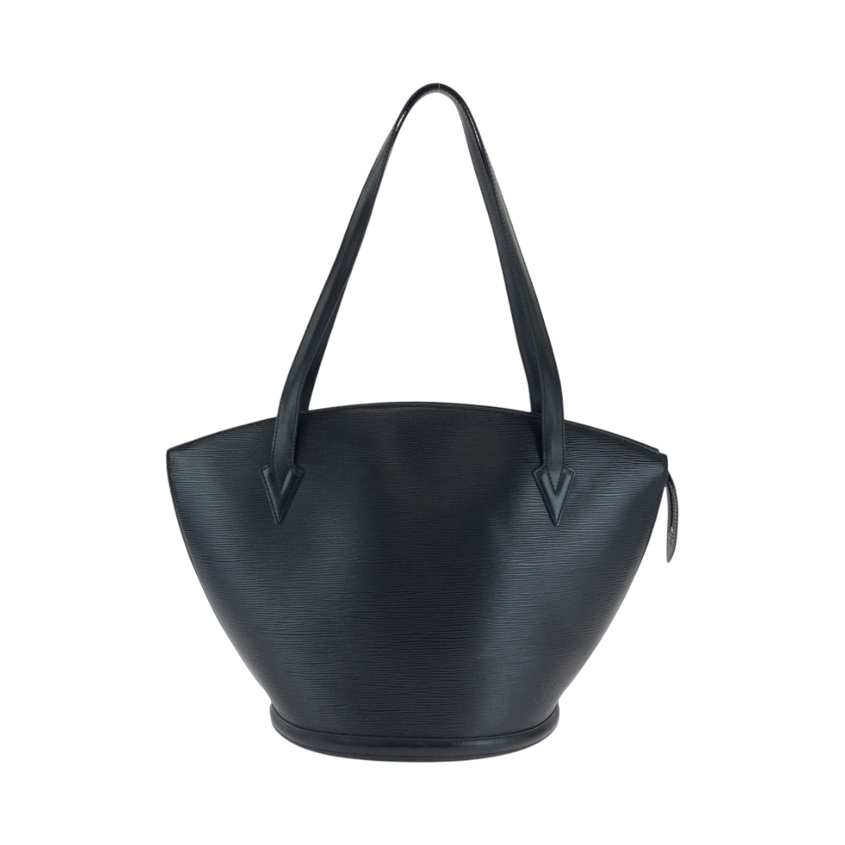 LOUIS VUITTON Shoulder Bag Epi Leather Noir Black Gold Metal Shoulder Bag Tote Bag Epi Sun jack Women
