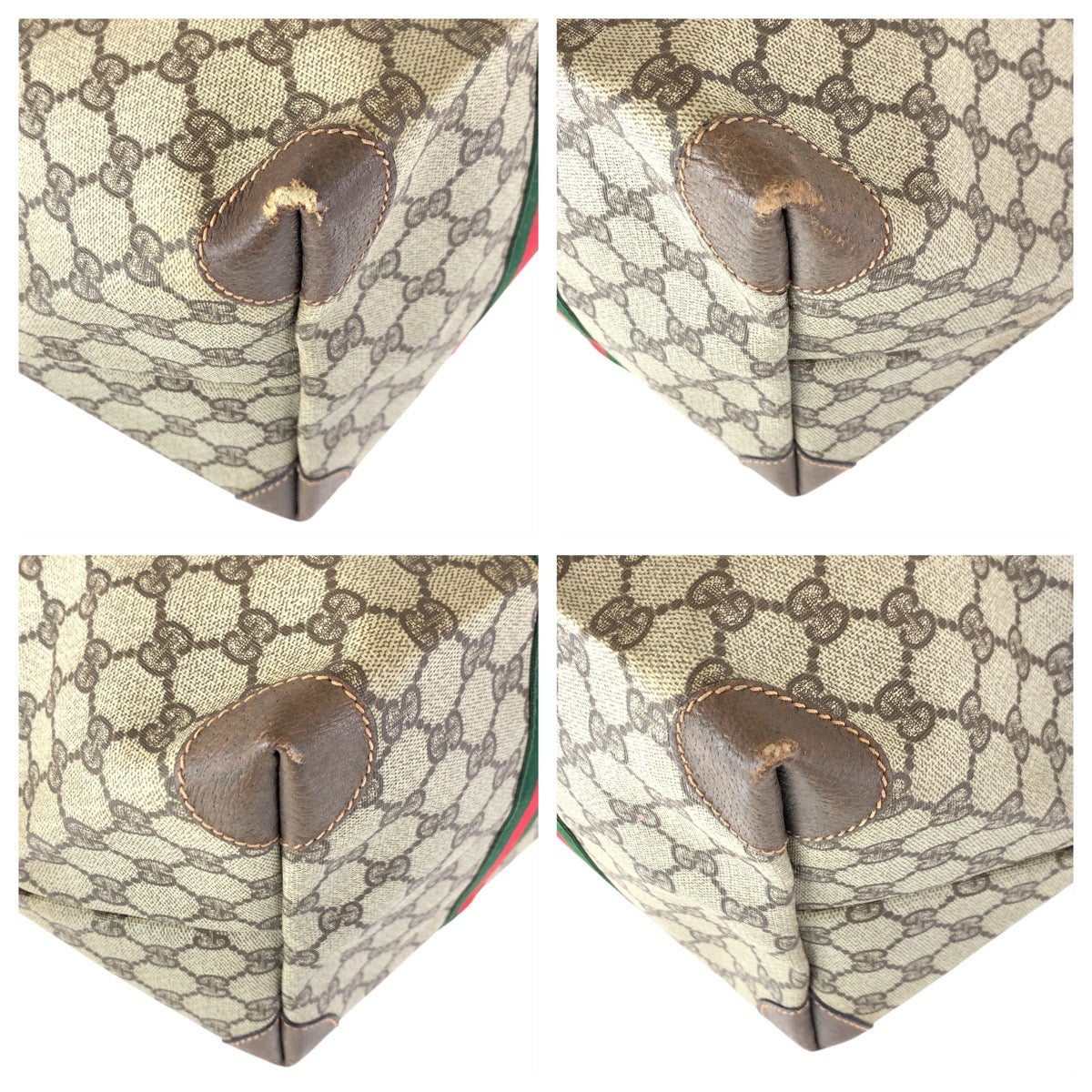Gucci GG Supreme Canvas Sheline Line 2way tote bag Boston bag 012 39 621