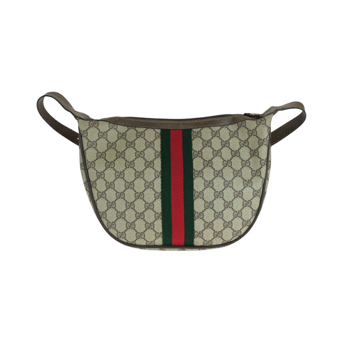 Gucci GG Supreme Canvas Sherry Line Old Gucci Shoulder Bag 10 02 008