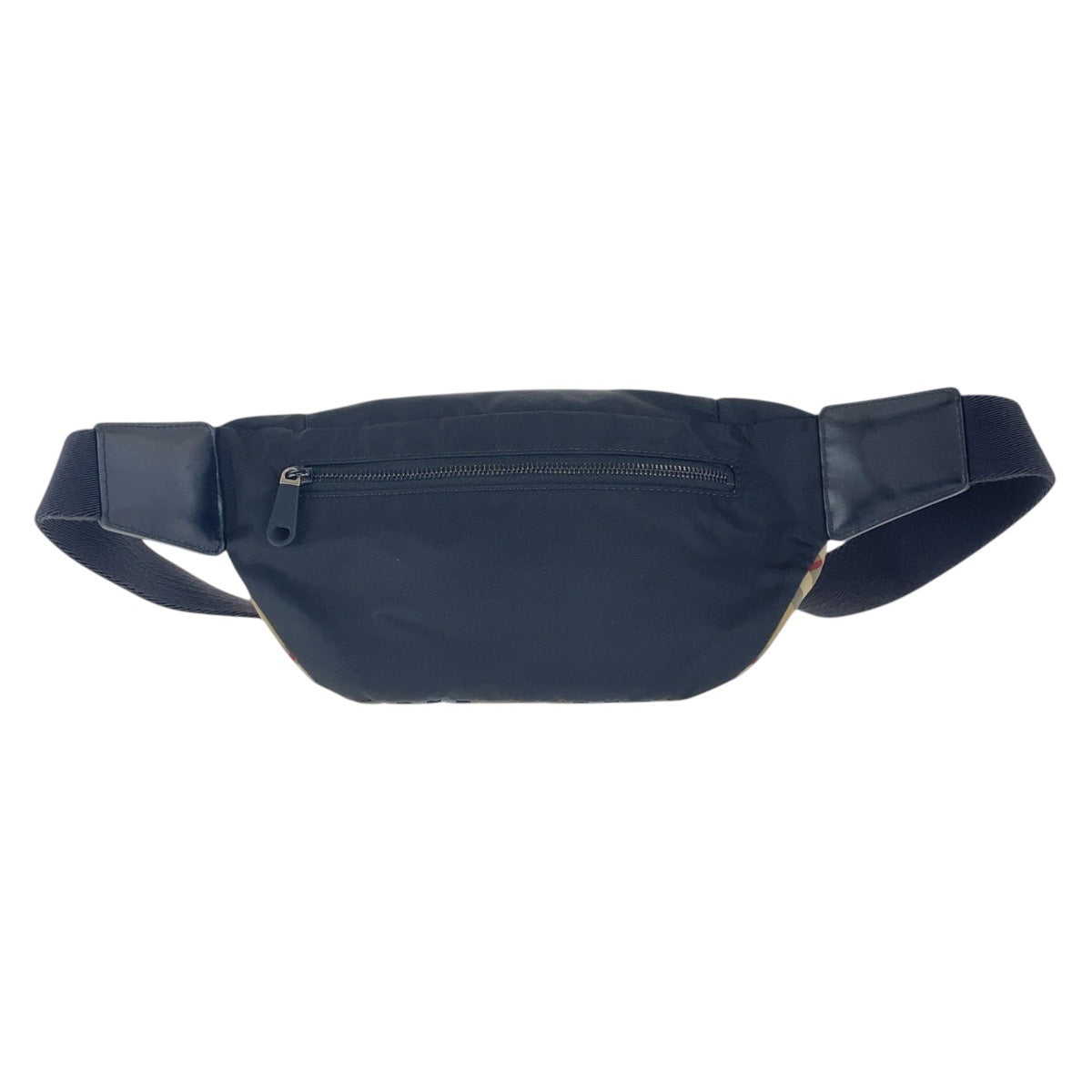 Burberry Nylon Check Pattern Bum Bag